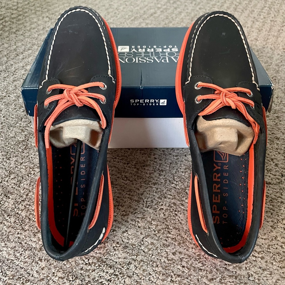 🆕 MENS Sperry AO 2 Eye Boat Shoes - Picture 2 of 5